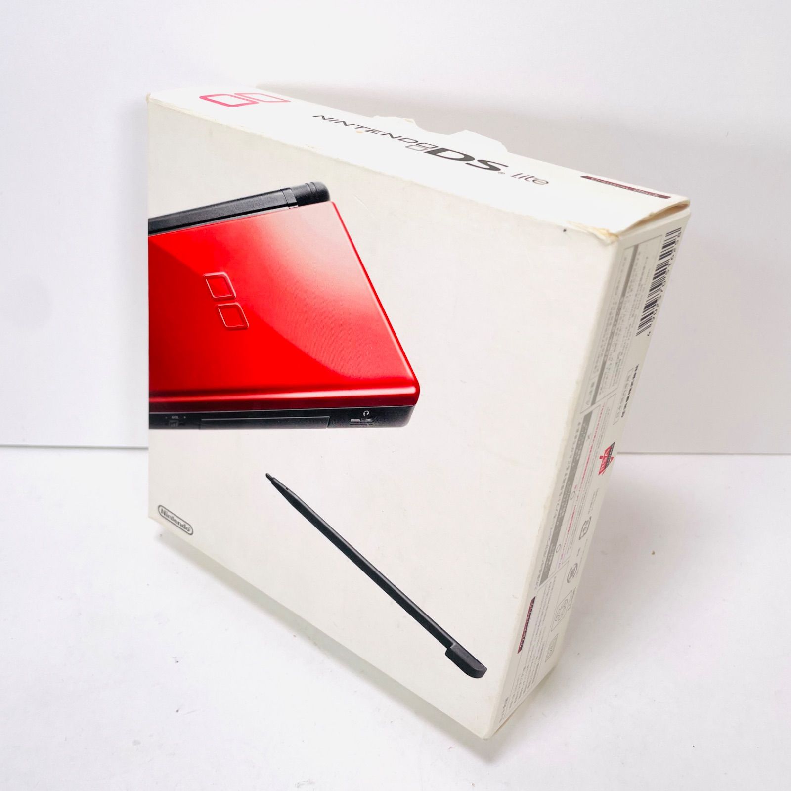 箱 説明書 付き】美品 DS Lite 本体 クリムゾンレッド ニンテンドー