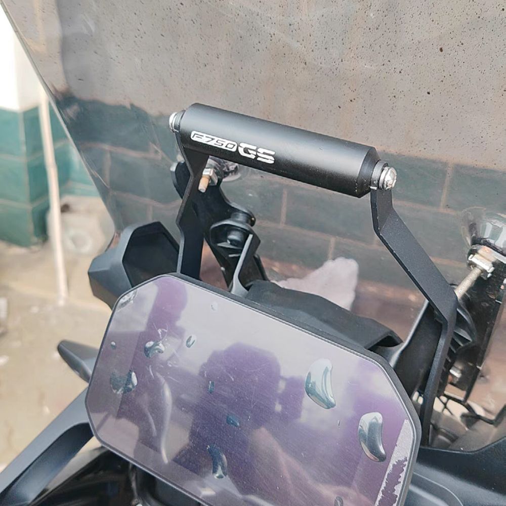 Poggiapiedi Regolabili Passeggero In Alluminio Per BMW F750GS (2018-21), F850GS (2018-21), F850GS ADV (2019-21) E F800GS (2008-16) - Nero