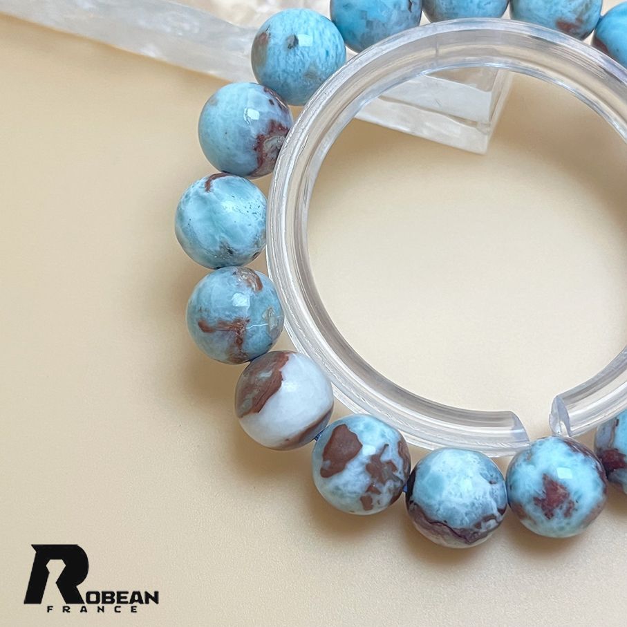 新品 未使用 約13.7㎜玉 天然 ラリマー ブルーペクトライト