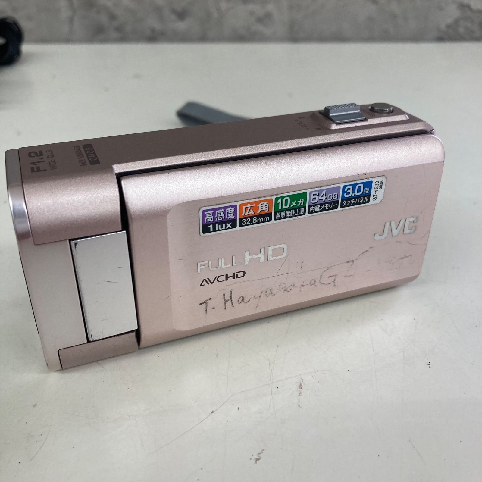 JVC Everio GZ-V590 ビデオカメラ 動作確認済み 0424 Amazon | JVCケンウッド JVC EVERIO ハイビジョンメモリームービー