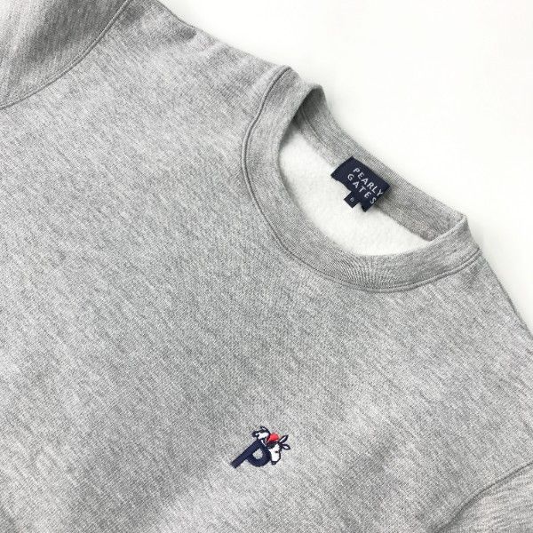 PEARLY GATES パーリーゲイツ × PEANUTS 裏起毛 スウェットトレーナー