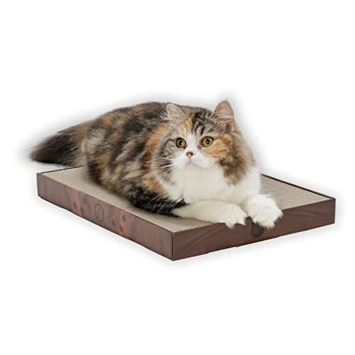 猫壱 necoichi バリバリパッド ワイドプラス ダークブラウン