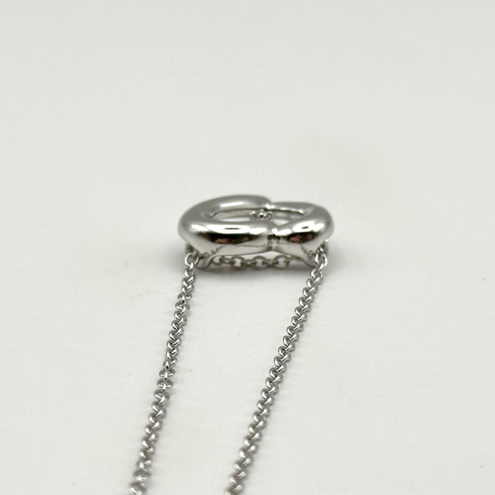 美品】Tasaki タサキ 田崎真珠 ネックレス ハート ダイヤモンド0.01ct 