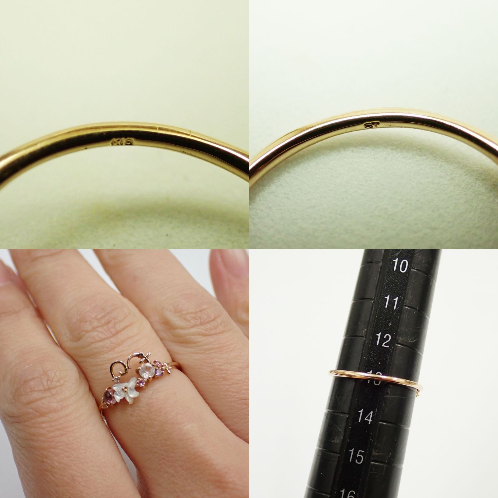 新品仕上げ済】samantha 鋭かっ tiara/指輪 11号