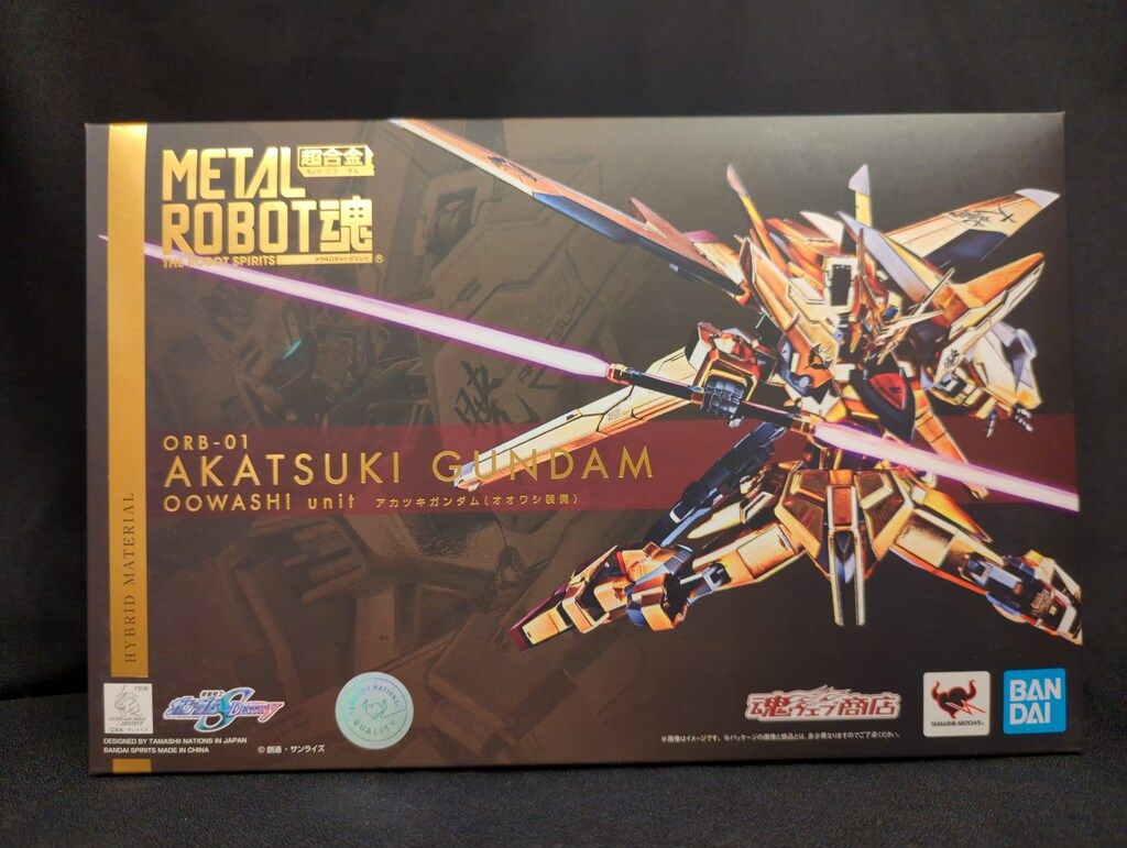 BANDAI SPIRITS METAL ROBOT魂 機動戦士ガンダムSEED DESTINY アカツキガンダム オオワシ装備