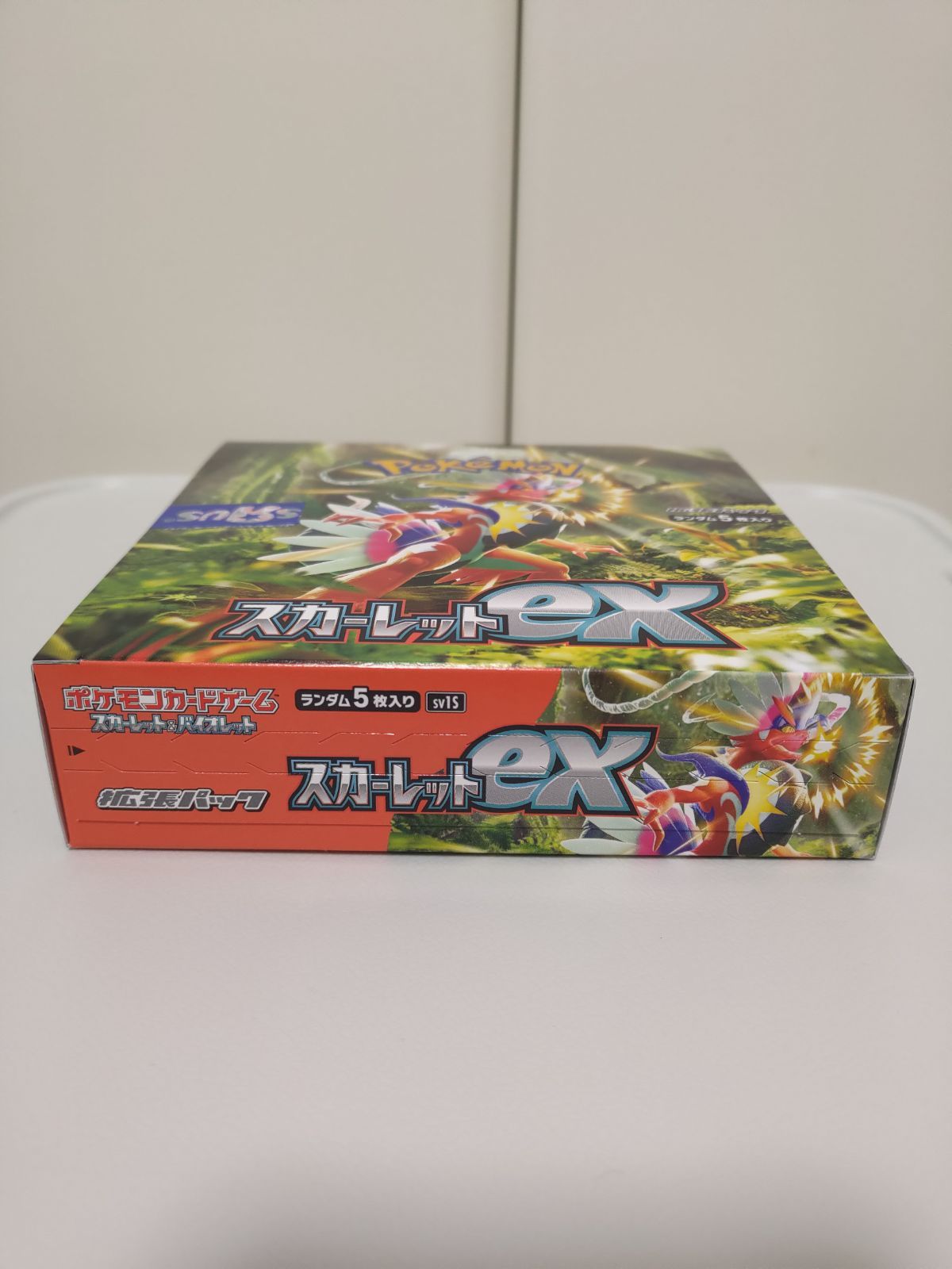 ポケモンカードスカーレットbox（シュリンク付き）＋プロモ3パック