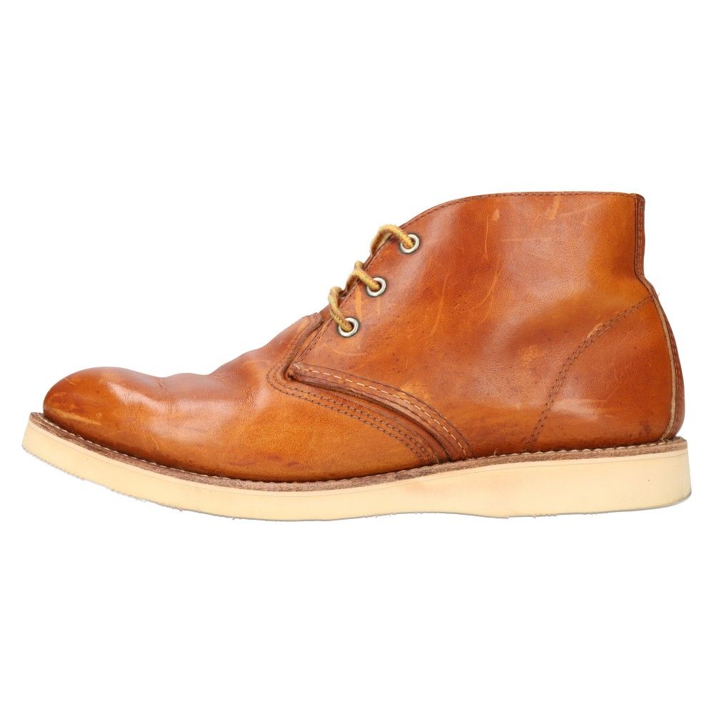 RED WING (レッド ウイング) 3140 HERITAGE WORK CHUKKA ヘリテージ ワークチャッカブーツ ブラウン US11/ 29cm - メルカリ