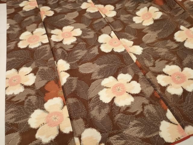 平和屋着物□上質な紬 草花文 正絹 逸品 AAAU8839jd - メルカリ 