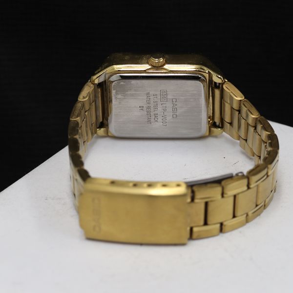 カシオCASIO クラシック　スクエア　5361 LTP-V007 稼働 カシオ 5361 LTP-V007 スクエア QZ シルバー文字盤