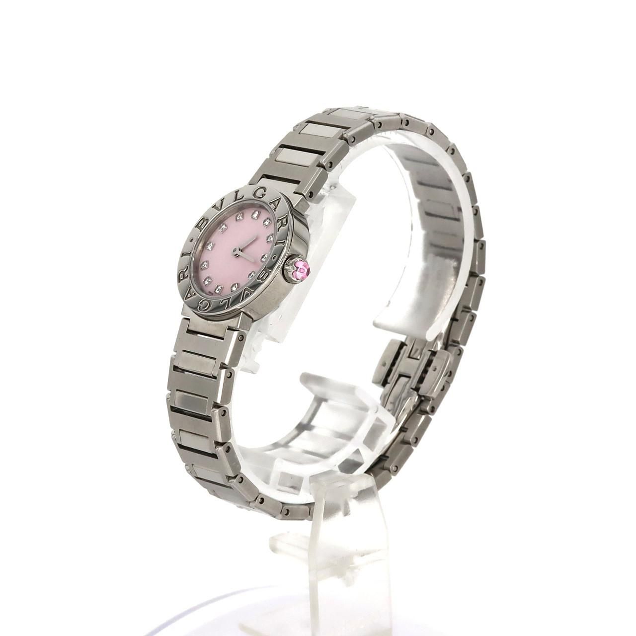 ブルガリ ブルガリブルガリ 12Pダイヤ BB23SS クォーツ レディース_708679 ブルガリ ブルガリブルガリ・12P BB23S⁄103456 SS クォーツ BVLGARI