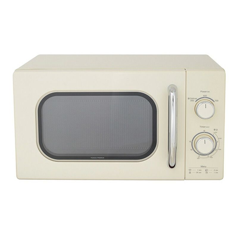 メーカー ユアサプライムス YUASA 単機能電子レンジ 17L 60Hz 西日本 レトロ 3段階出力 PRE-702B-60Hz