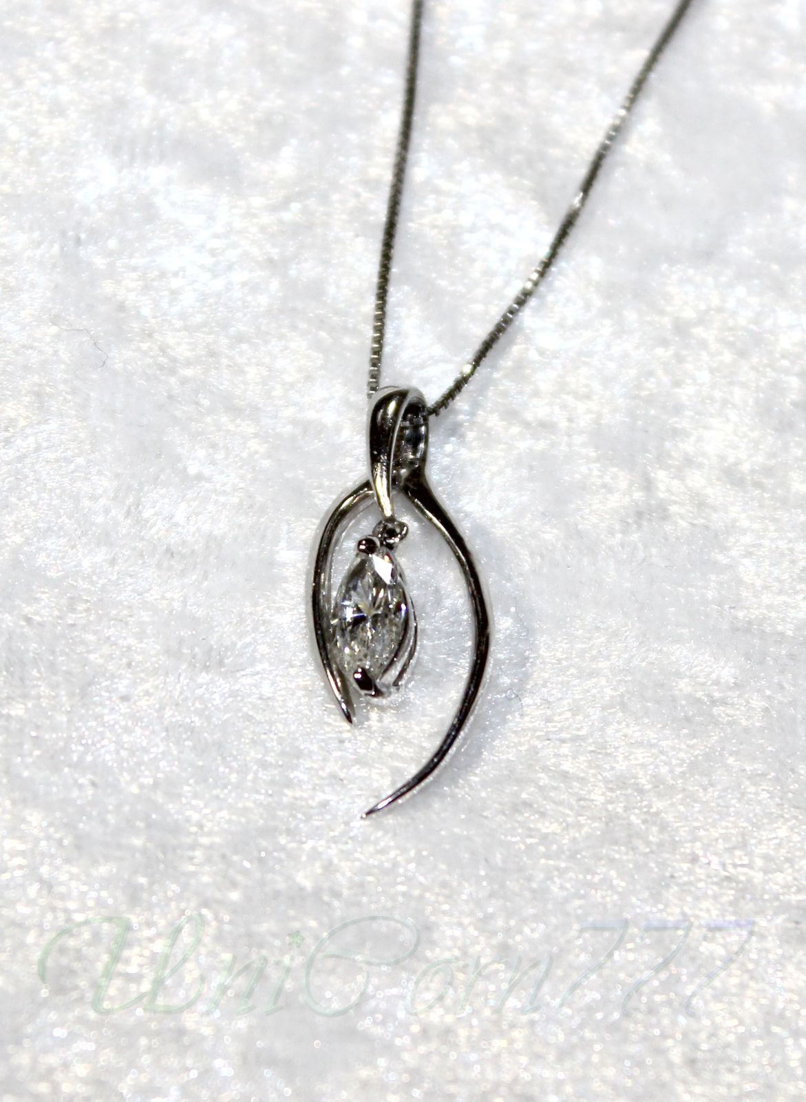 天然ダイヤモンド pt900 pt850 刻印ネックレス 鑑別付天然ダイヤモンドネックレス TypeA 0.357ct JVS2 Pt900/Pt850