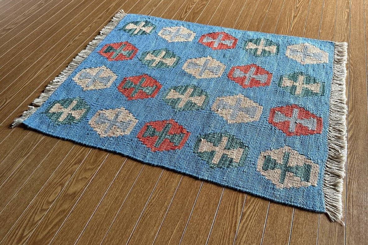 【78 ×61】イラン直輸入シーラーズ産キリム・KILIM2916-12-H
