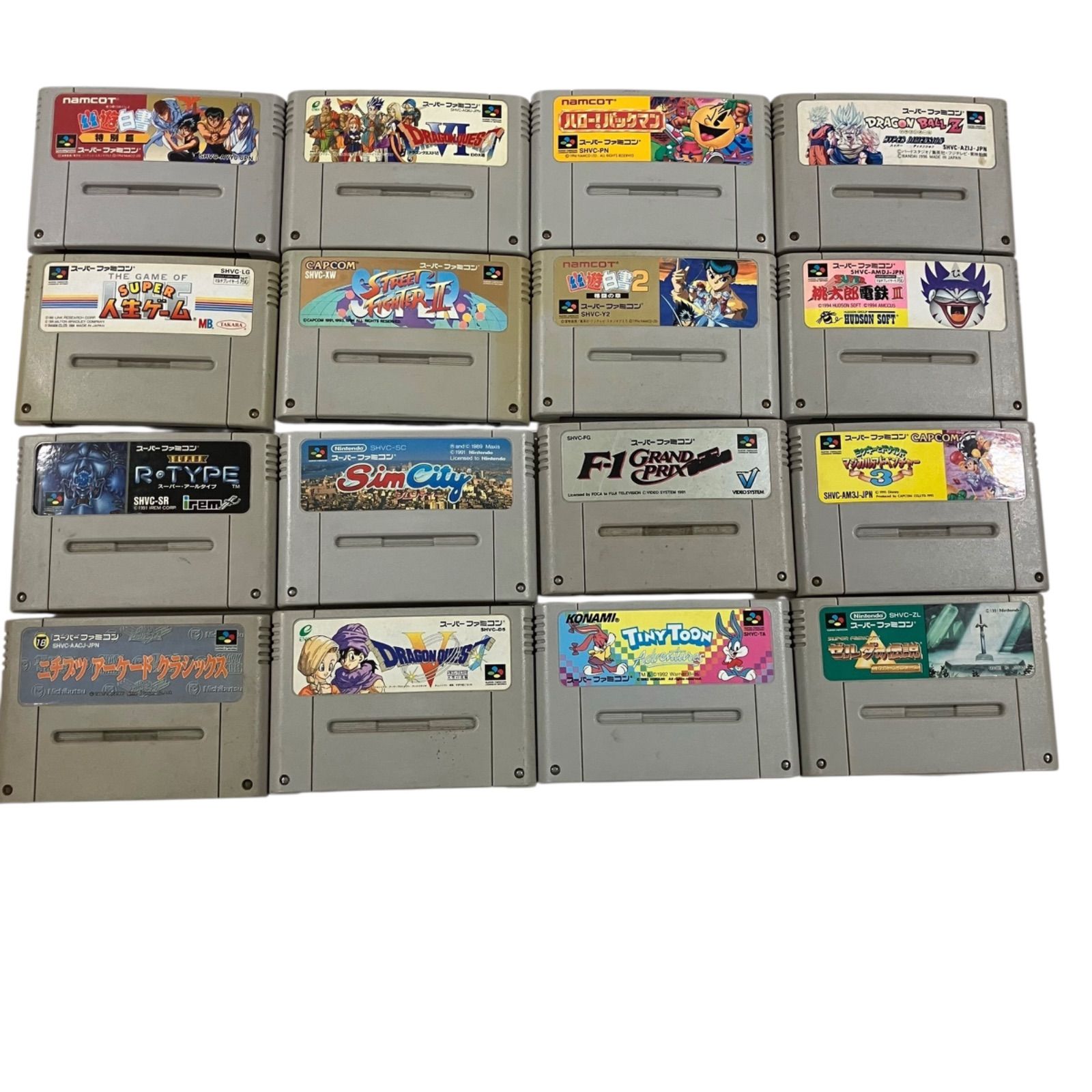 SFCソフト　アールタイプ　2本セット　中古品 スーパーR-TYPE 中古ゲーム | ブックオフ公式オンラインストア