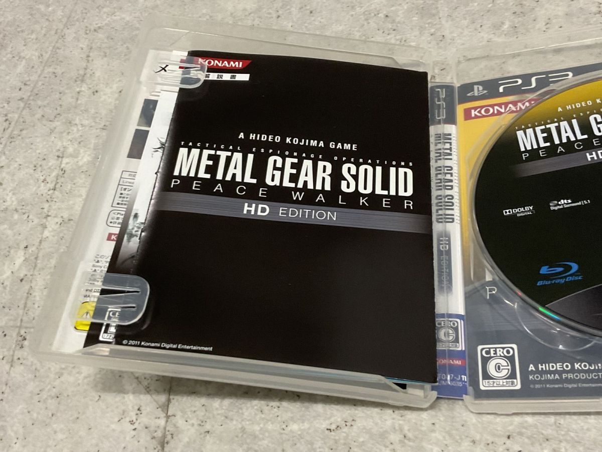 PlayStation3/プレイステーション3/プレステ3/PS3 KONAMI/コナミMETAL GEAR SOLID PEACE WALKER HD EDITION/メタルギアソリッド ピースウォーカー HDエディション ソフト/■