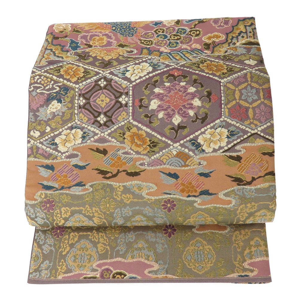 正絹 金銀糸除く