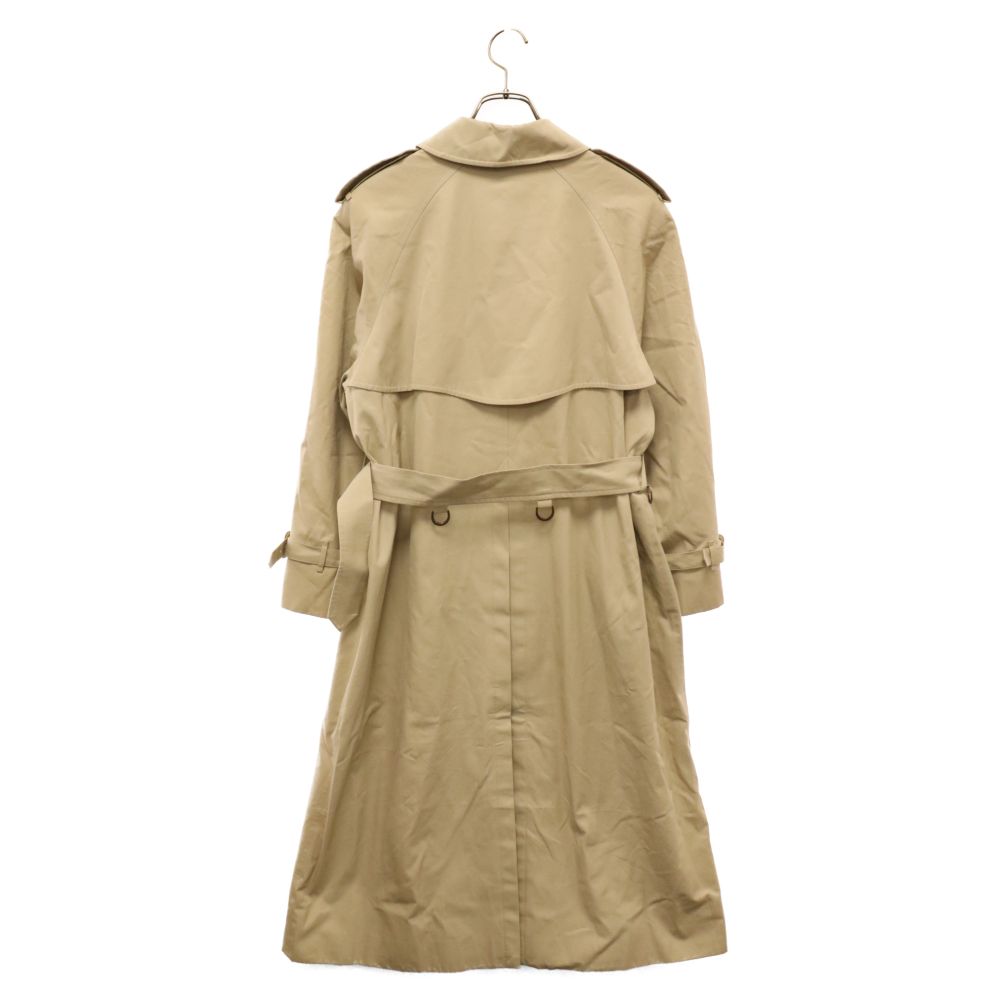 バーバリーズ トレンチコート ノバチェック ベージュ ダブルボタン 大きいサイズ BURBERRY (バーバリー) ステンカラー トレンチコート ダブル