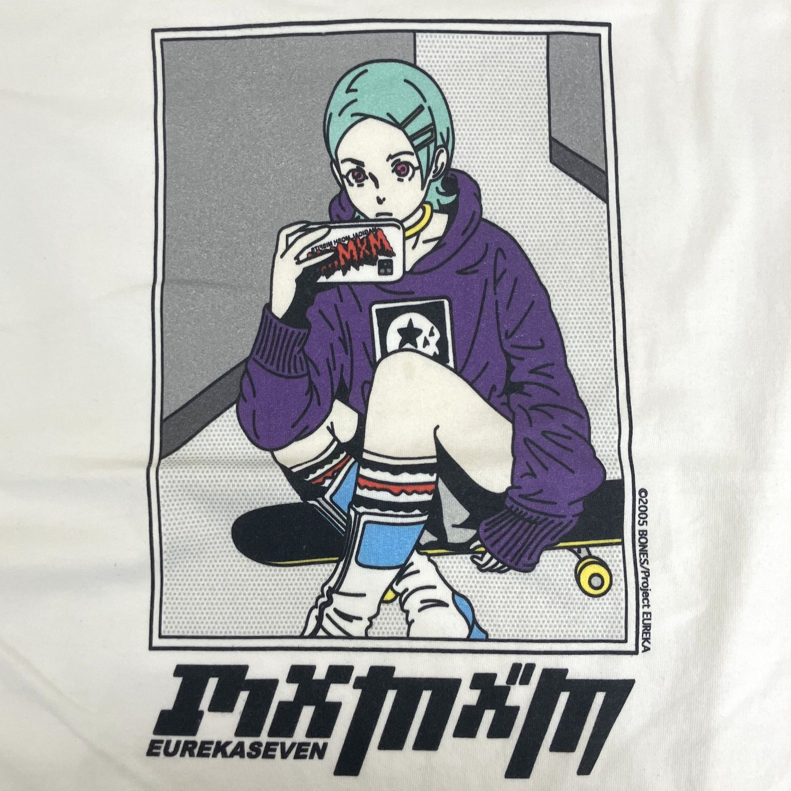 交響詩篇 エウレカセブン M×M×M EUREKA MOSH MISFITS TEE ホワイト 白 古着Tシャツ Mサイズ - メルカリ