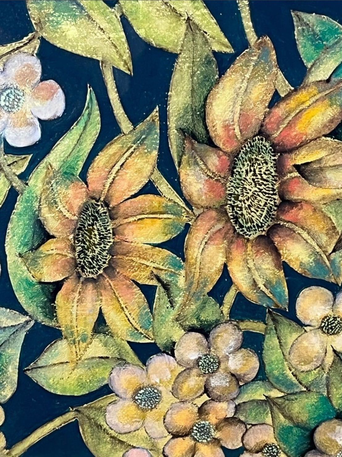 油絵吉田正雄 題名風