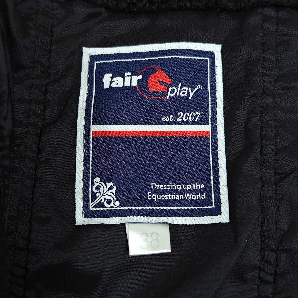 フェアプレイ FAIR PLAY ジップアップ ストレッチ ライダース