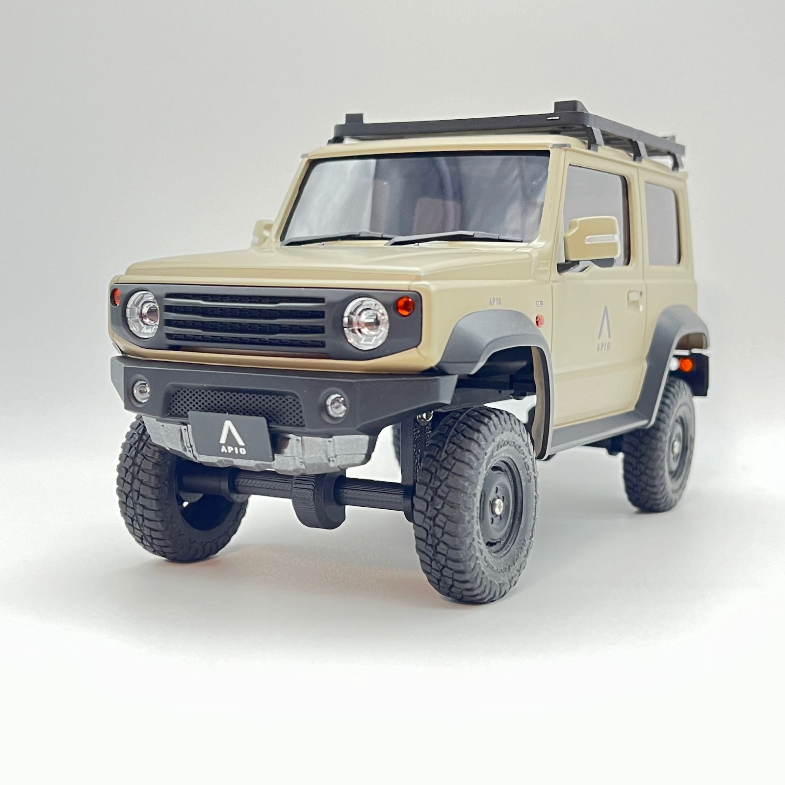 ミニッツ 4×4 用 調整式 ディスプレイシャーシ 組立キット 2台分