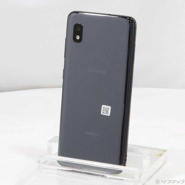 中古品〕 GALAXY A21 64GB ブラック SC-42A docomoロック解除SIMフリー