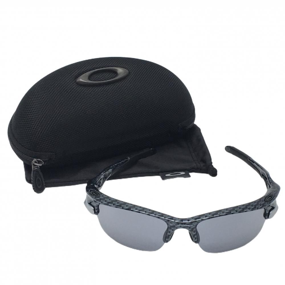 オークリー Oakley スポーツサングラス 黒 ケース 袋付き OAKLEY