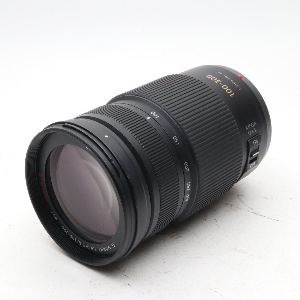 パナソニック 望遠ズームレンズ マイクロフォーサーズ用 ルミックス G VARIO 100-300mm F4.0-5.6 MEGA O.I.S. H-FS100300