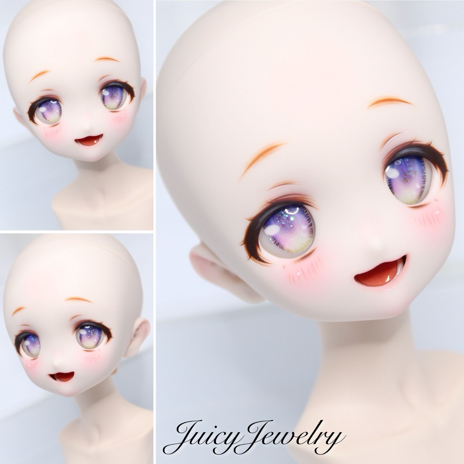 【DDH-22 セミホワイト カスタムヘッド】ボークス VOLKS DD MDD ドール