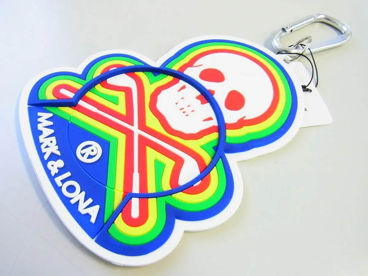 MARK & LONA ゴルフネームプレート MARK&LONA - ネームホルダー | ネームタグ | スカル | ユニセックス