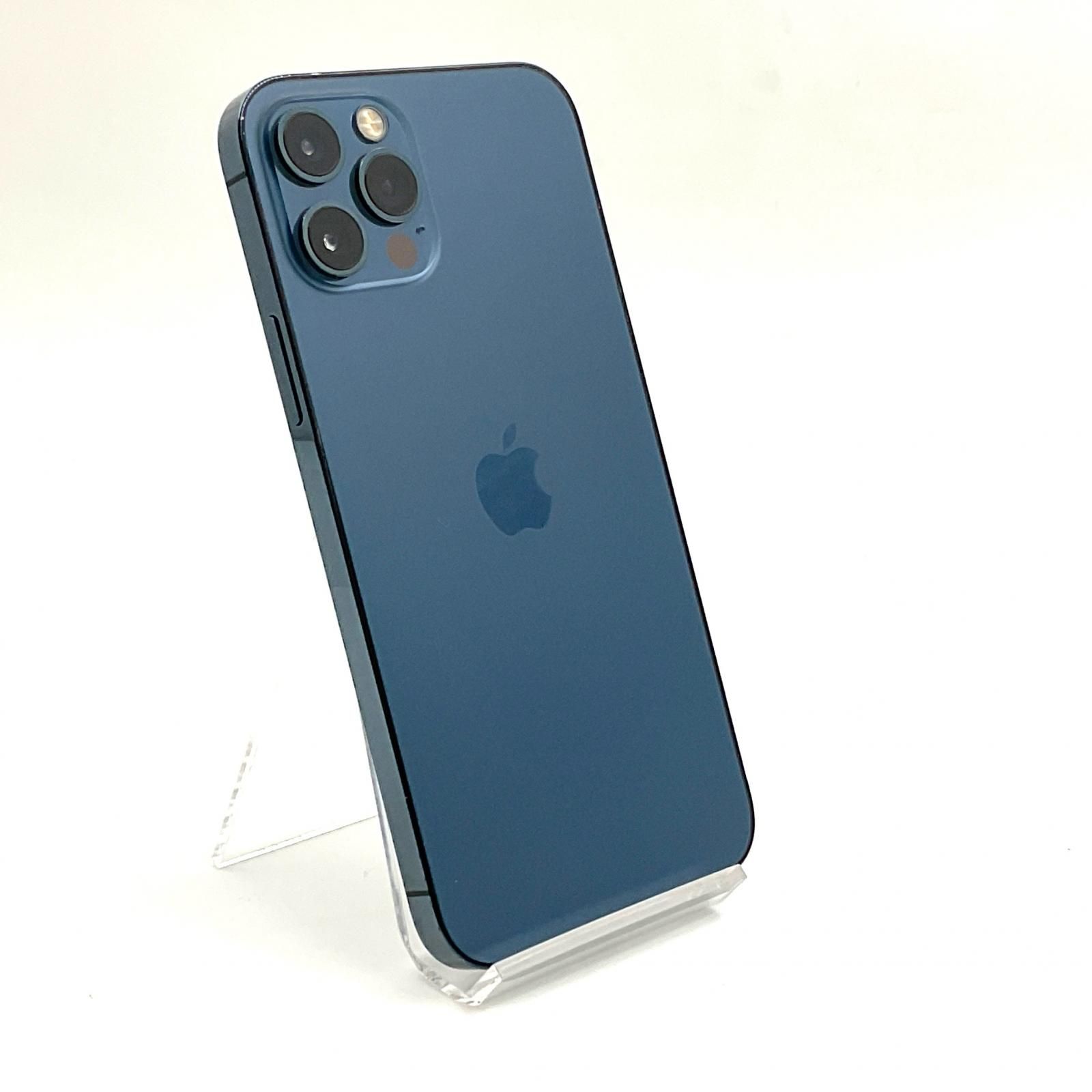 全額返金保証 最速発送 Apple iPhone 12 Pro 256GB パシフィックブルー SIMフリー 動作 済 75%
