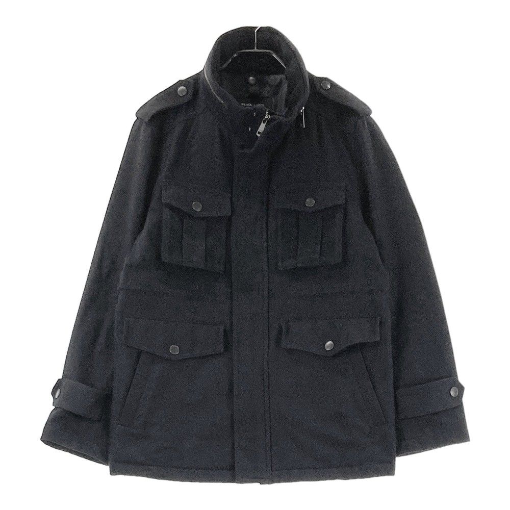 BURBERRY BLACK LABEL バーバリーブラックレーベル  フード付き ミリタリージャケット  ブラック系 L [240101327848] メンズ