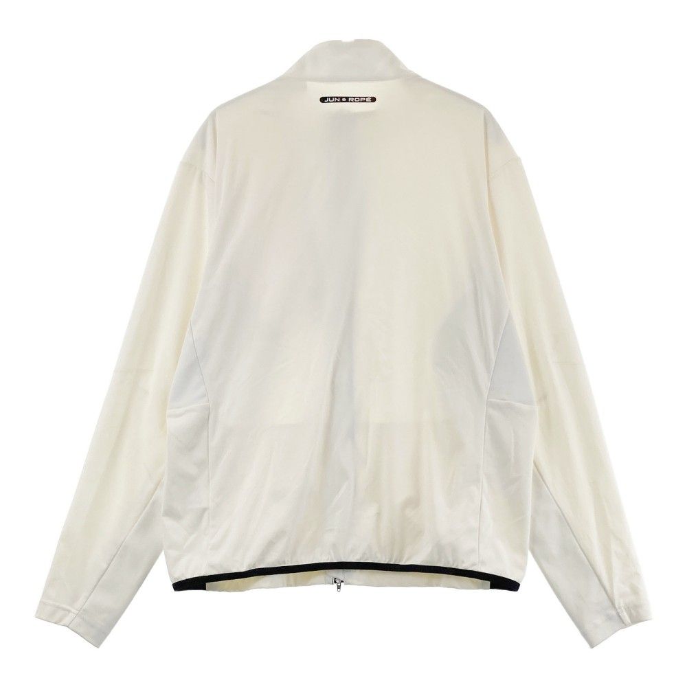 JUN and ROPE ゴルフウェア サイズ：XL JUN&ROPE ジュン アンド ロペ ジップジャケット ホワイト系