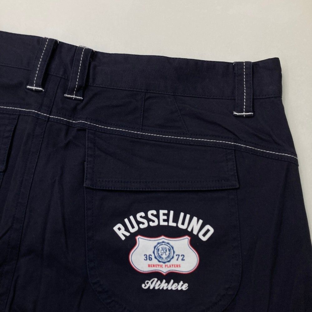 サイズ：5 RUSSELUNO ラッセルノ ストレッチパンツ ネイビー系