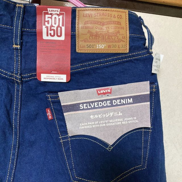 Levi's リーバイス 501® 150周年記念 30インチ 新品未使用品 リーバイス 501® 150周年記念モデル 30インチ 新品未使用品