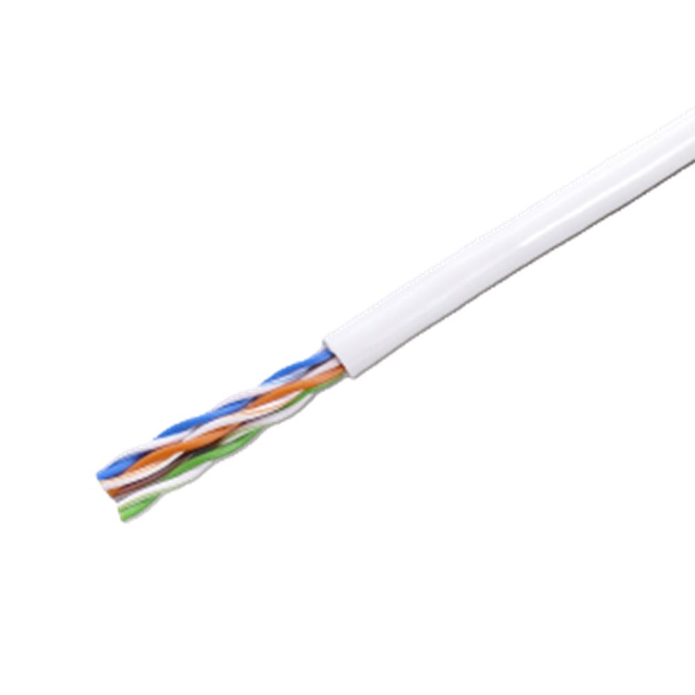 Cat5e LANケーブル 白 300ｍ EM-TPCC5 0.5mm X 4P