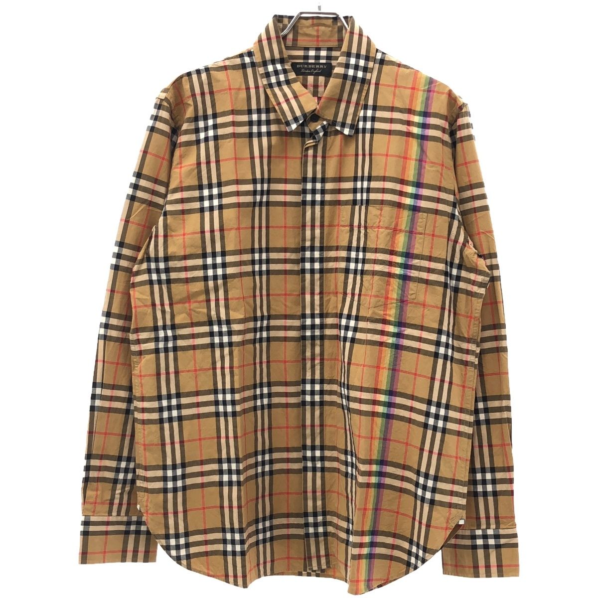 BURBERRY バーバリー 18SS レインボーノバチェックシャツ 4548046 