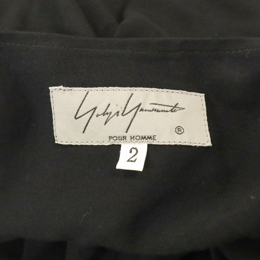 Yohji Yamamoto POUR HOMME (ヨウジヤマモト プールオム) 19SS ノー