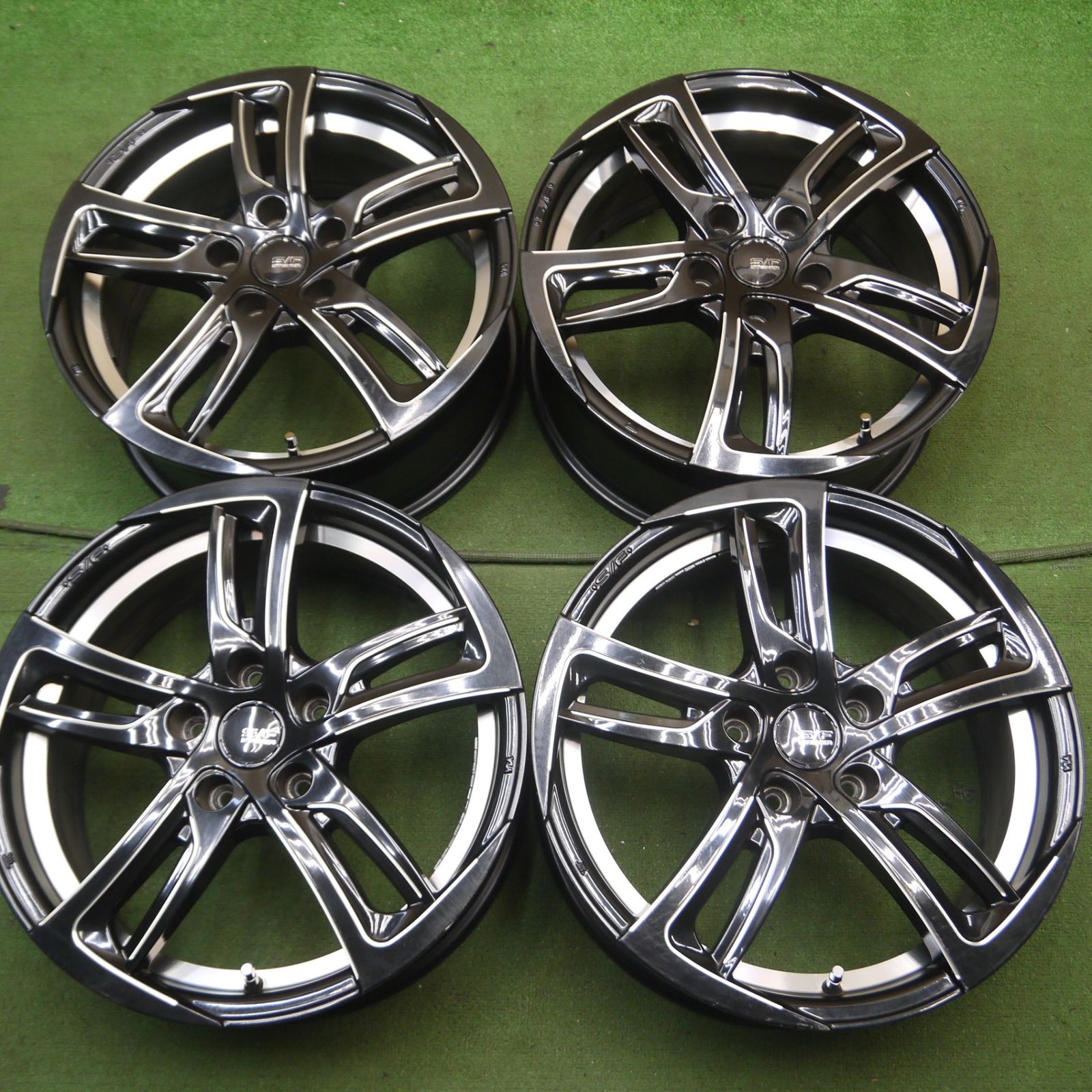 送料無料* 4本価格☆S/F STEINER ホイール 17インチ シュタイナー 17×7.0J PCD114.3/5H☆4062104Hホ -  メルカリ