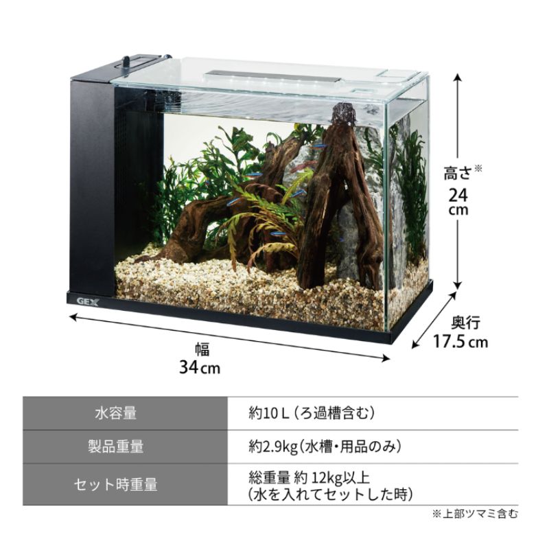 ブラック 水槽
