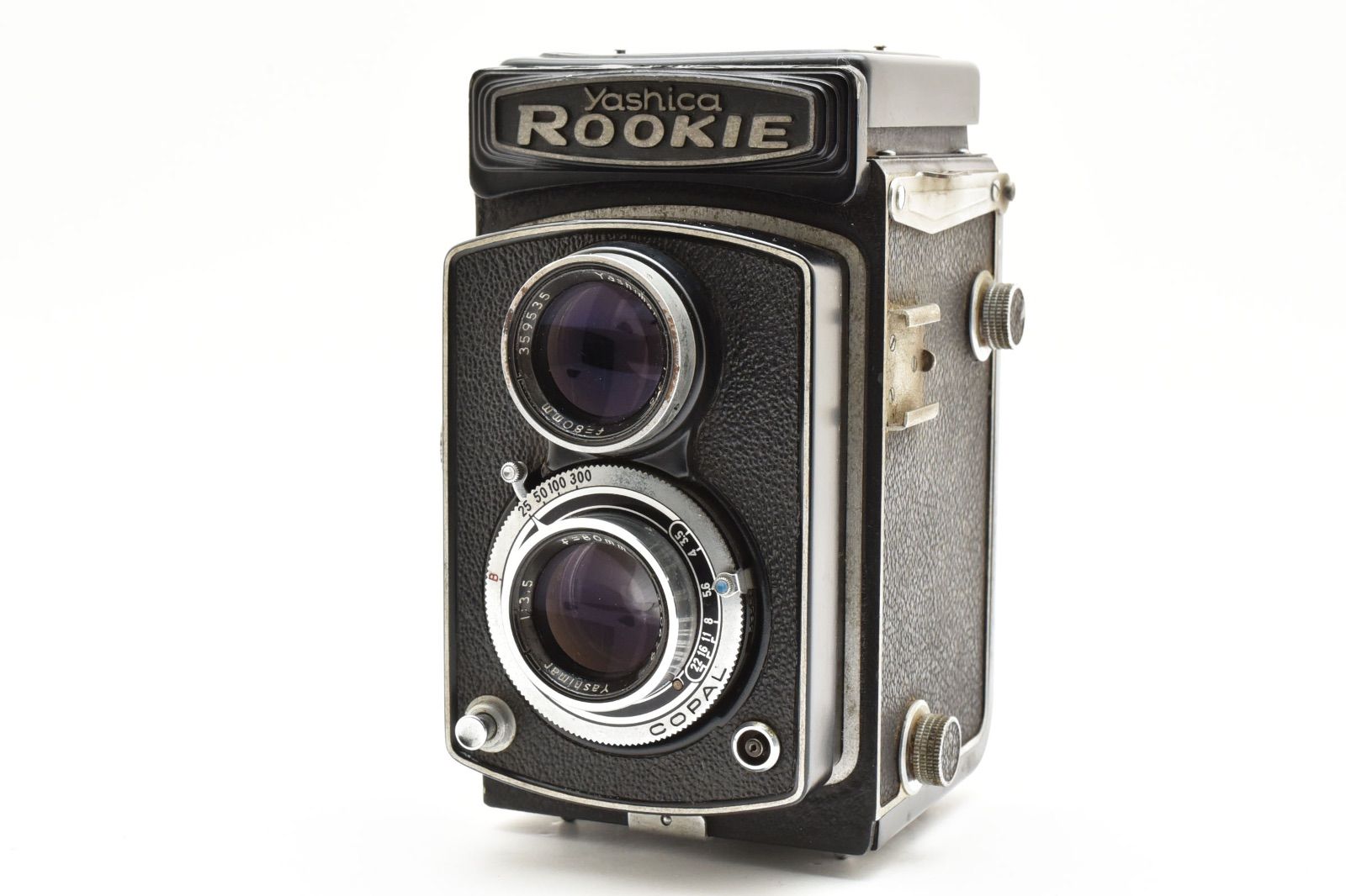 Yashica Rookie 二眼レフカメラ 80mm f/3.5 ☆動作品☆ YASHICA ヤシカ ROOKIE Yashimar 80mm F3.5 ルーキー