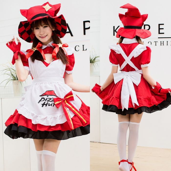 メイド服 アイドル風 コスプレ衣装 ハロウィン仮装【7804