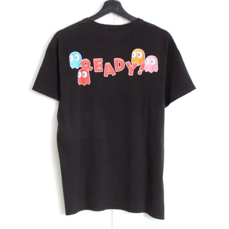 00s パックマン PAC-MAN プリント 半袖Tシャツ メンズ 表記Mサイズ 