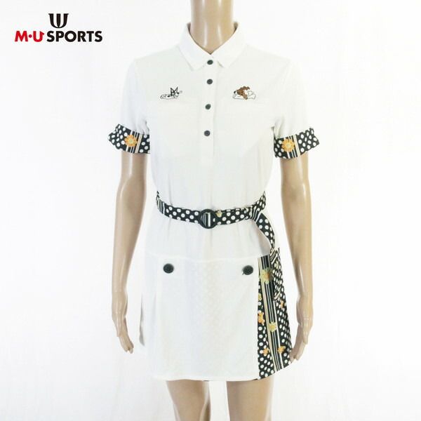 サンプル品 新品 MU SPORTS ワンピース 40 LOP988 Mサイズ 楽天