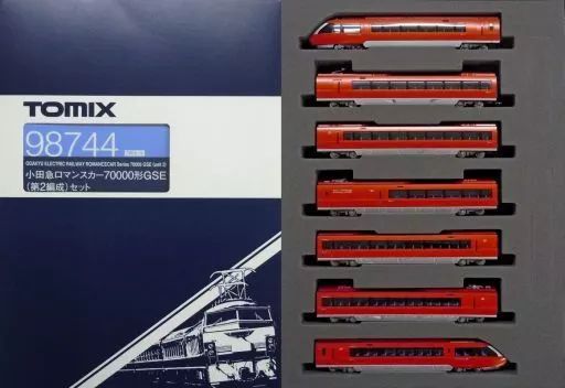 98744 小田急ロマンスカー70000形GSE(第2編成)セット(7両)（再販）[TOMIX]《１１月予約》 TOMIX 98744 小田急 70000形 ロマンスカーGSE 第2編成 7両セット