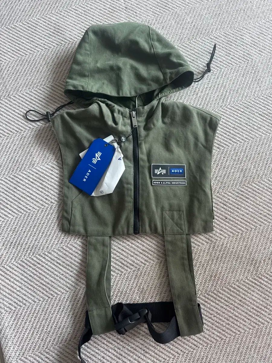 ADER ERROR アーダーエラー x ALPHA INDUSTRIES アルファ インダストリーズ フード ベスト