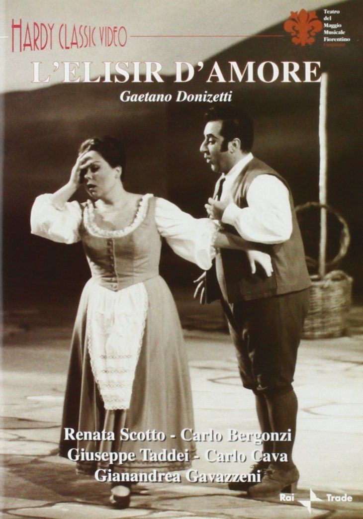 L'Elisir D'Amore (B&W) [DVD](中古品) L'Elisir D'Amore (B&W) [DVD](中古品) - メルカリ