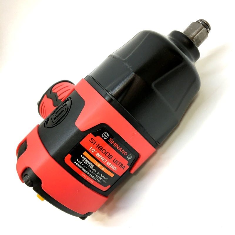 SHINANO 信濃機販 インパクトレンチ SI-1800B-ULTRA 12.7Sq 超強力エアー ツインハンマー式 エアーインパクトレンチ エアー工具△ DW3437 HRDEVELOPMENT_JP