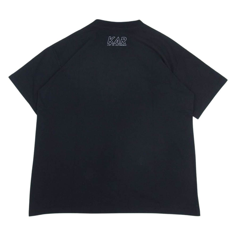 カー ラート ド ロートモービル KAR LArt de LAutomobile DSMOTORSPORT-01-B × DOVER STREET  MARKET GINZA ドーバーストリートマーケット ギンザ プリント Tシャツ ブラック系 L【中古】 - メルカリ