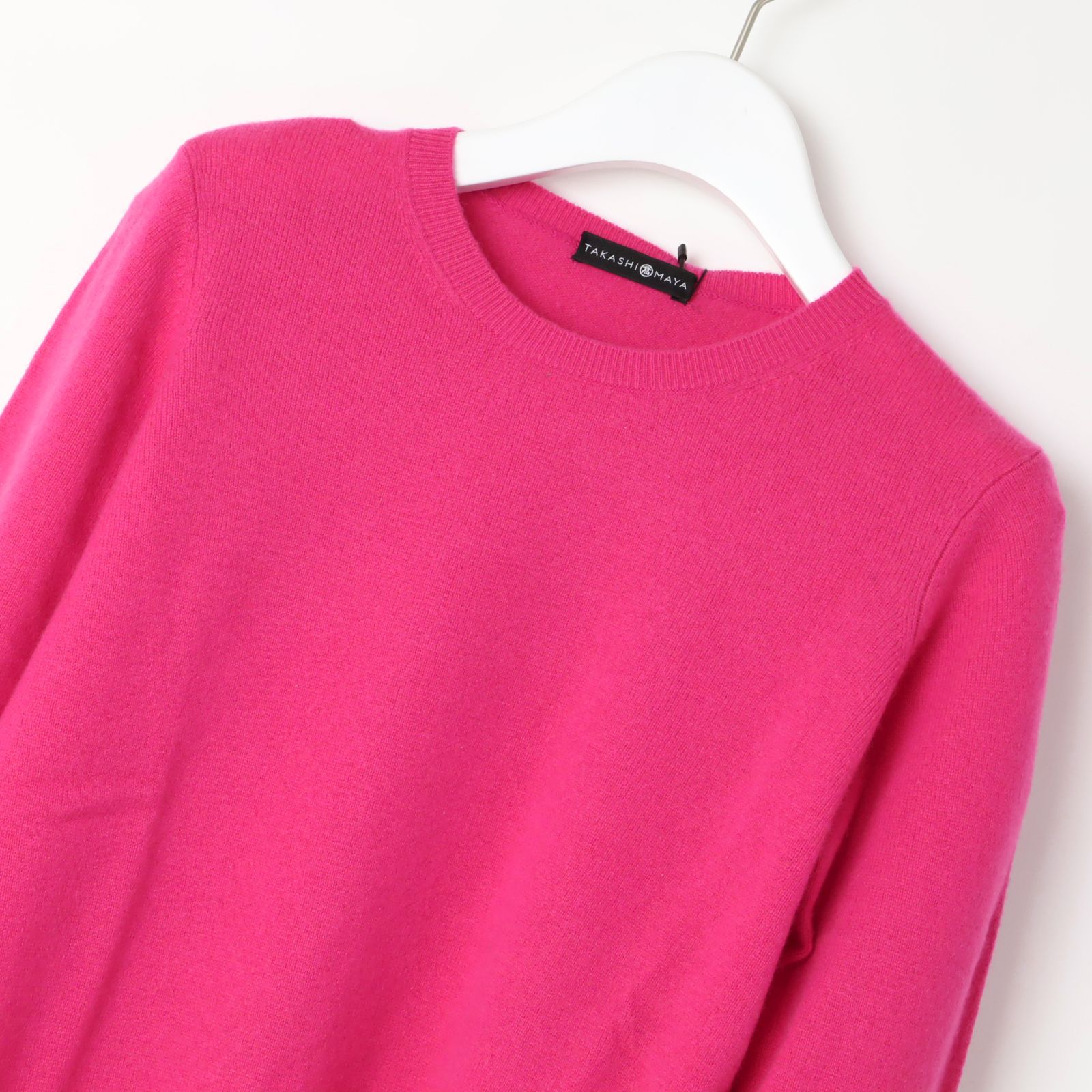 新品 高島屋 タカシマヤ カシミヤ ク ルーネックセーター ニット